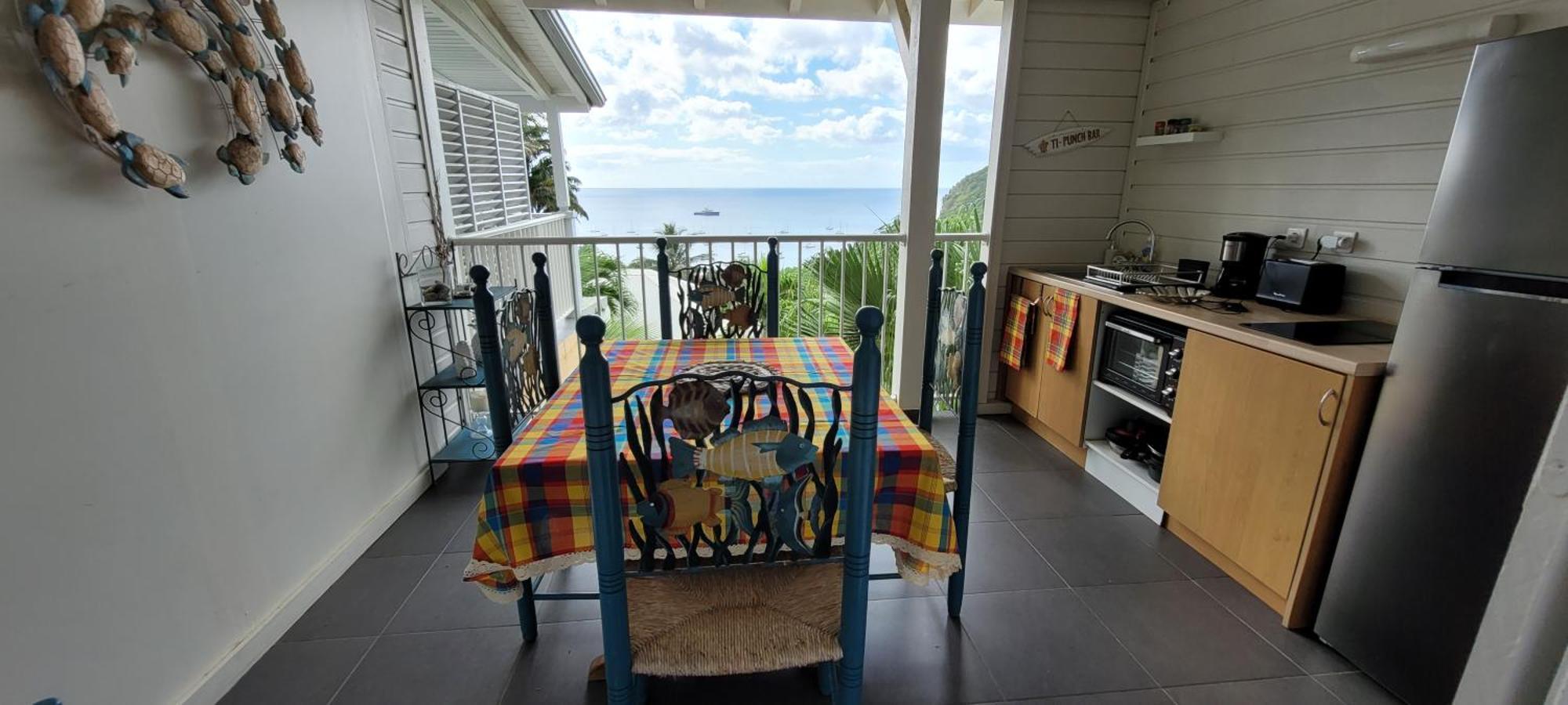 Appartement Duplex Vue Mer Jacuzzi Prive Deshaies Eksteriør bilde